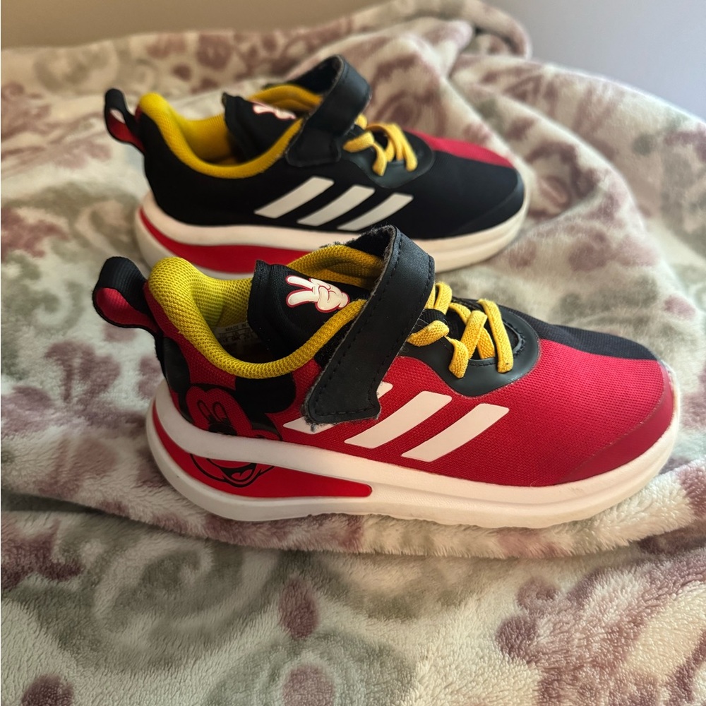 Adidas x Disney Mickey Mouse Toddler Shoes | Size 9.5